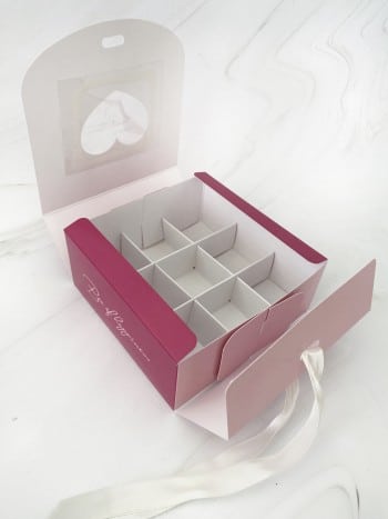 Упаковка под 9 конфет "Бордо" — изображение 3