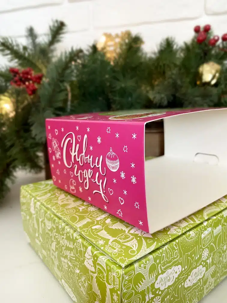 Упаковка для новогодних подарков – новогодняя упаковка для детских подарков от производителя