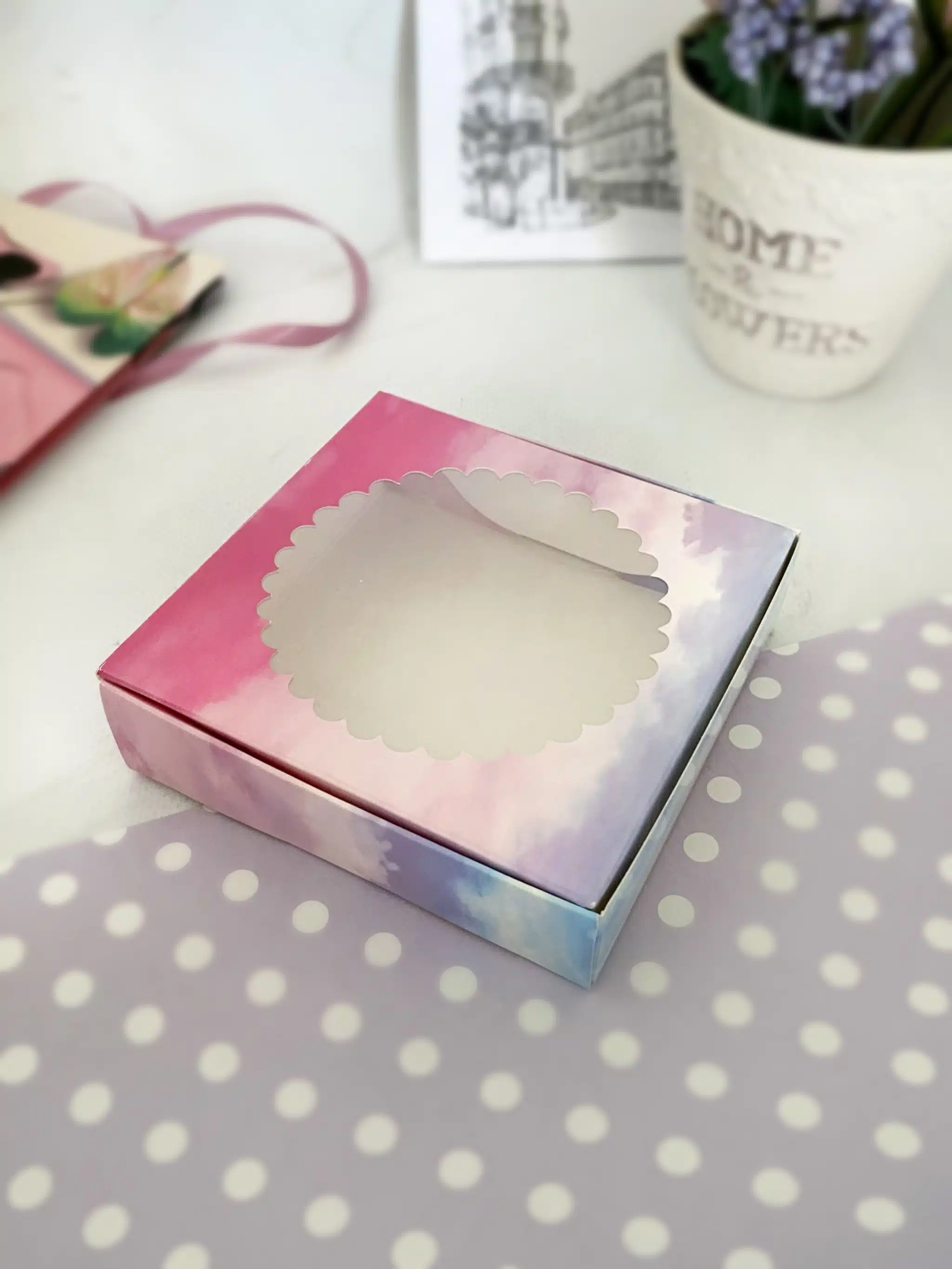 Упаковка под печенье/пряник/мармелад/пончик "Облака" — изображение 1