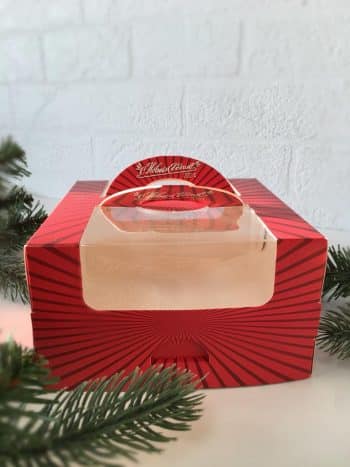 Упаковка под бенто-торт "С новым 2024 годом"