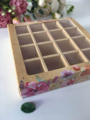 Упаковка под 16 конфет "Все будет хорошо"