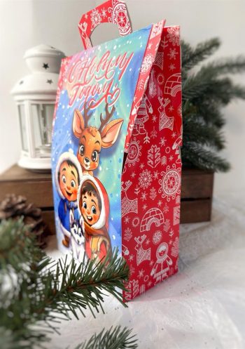 Коробка подарочная Северное сияние, 150х86х270 (+38) мм — изображение 2