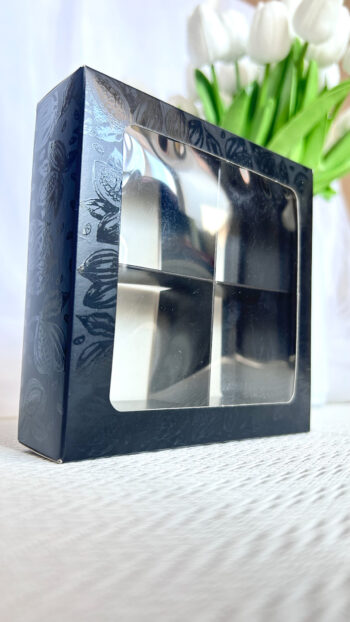 Упаковка под 4 макаронс/моти/конфеты, Какао-бобы — изображение 5