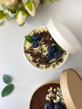 Контейнер под десерт/мороженое 240 мл, белый — изображение 5