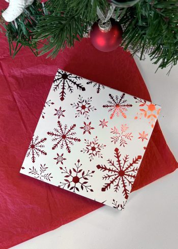 Коробка с окном под 9 конфет Метелица, 147х147х34 мм (дно и обечайка) — изображение 4