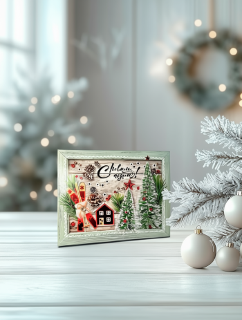 Коробка подарочная Радости зимы, 235х65х187 мм — изображение 4