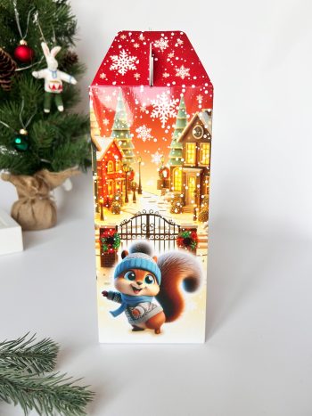 Коробка подарочная Новогодняя вечеринка, 160х100х230 (+63) мм — изображение 2