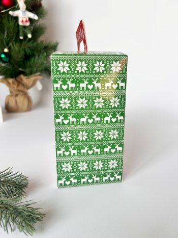 Коробка новогодняя подарочная Весёлые капибары, 145х80х150 (+40) мм — изображение 4