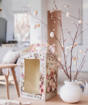 Моноблок с окном кулич с фронтальной загрузкой 100х100х150 мм, Ретро — изображение 2