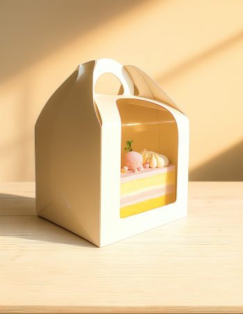 Моноблок с окном кулич с фронтальной загрузкой 180х180х200 мм, Белый