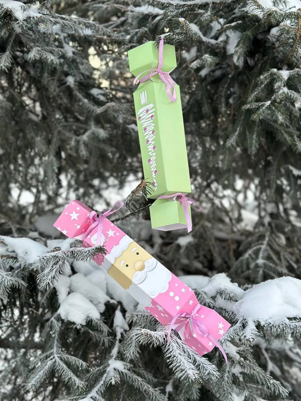 Коробка подарочная конфета Ёлочка, 50х50х250 мм — изображение 2