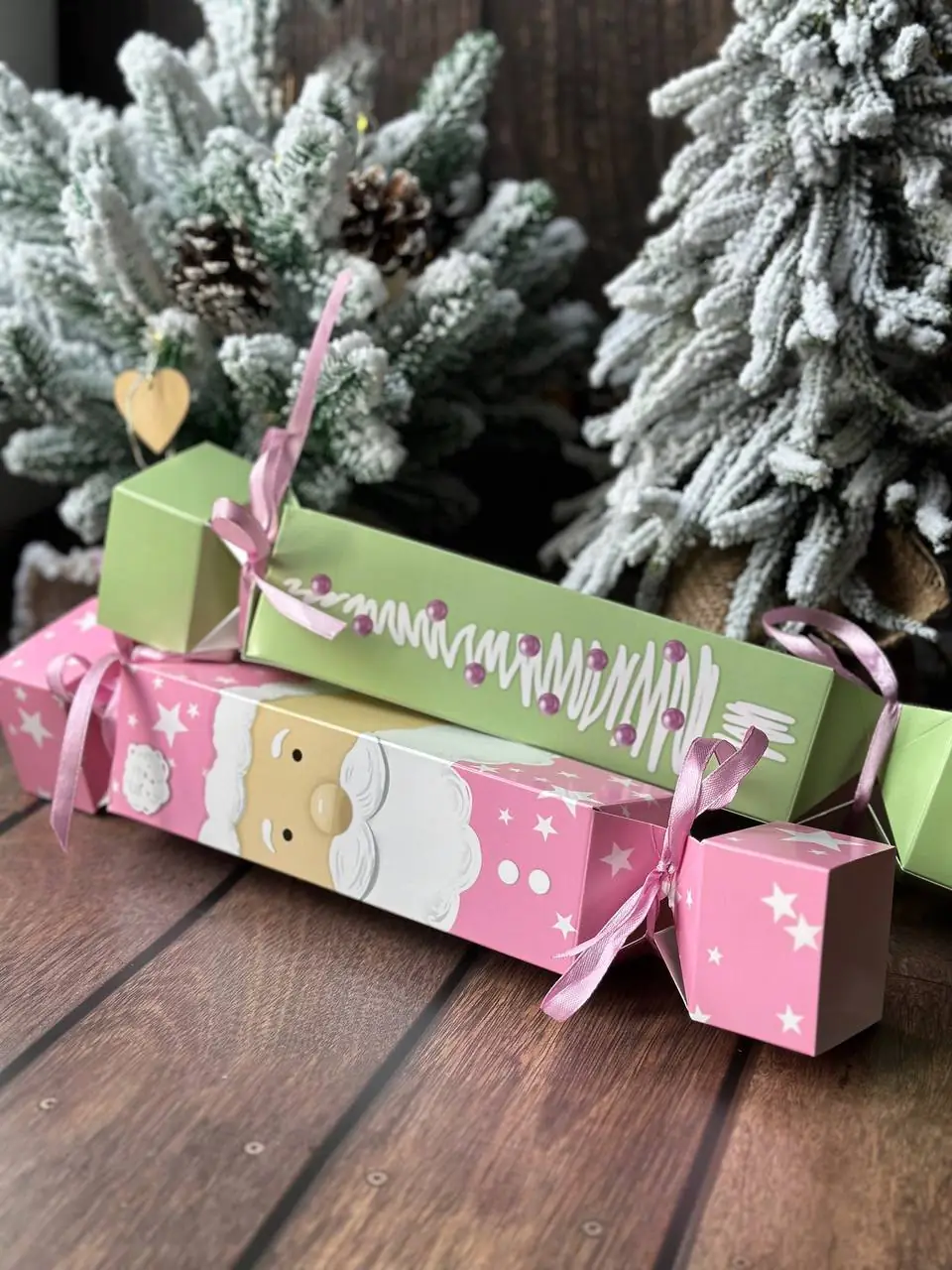 Коробка подарочная конфета Ёлочка, 50х50х250 мм — изображение 1